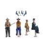 ARTESANIA LATINA 20345F Metalowe Figurki Wild West 4 szt - 1/12